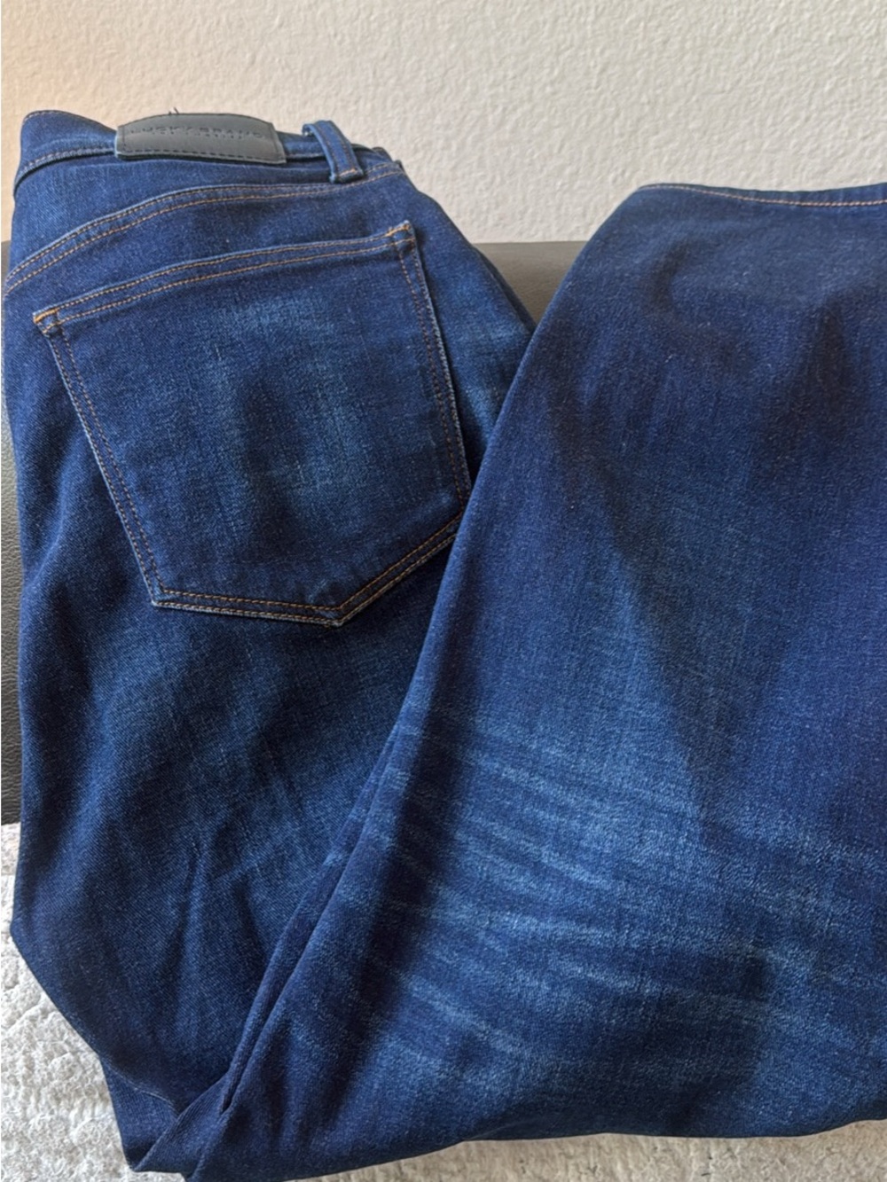 Ladies Lucky Brand “Zoe” Dark Blue Stretch Denim Jeans